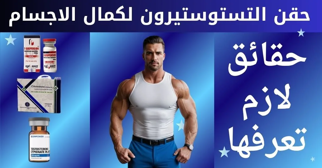 حقن التستوستيرون لكمال الاجسام
