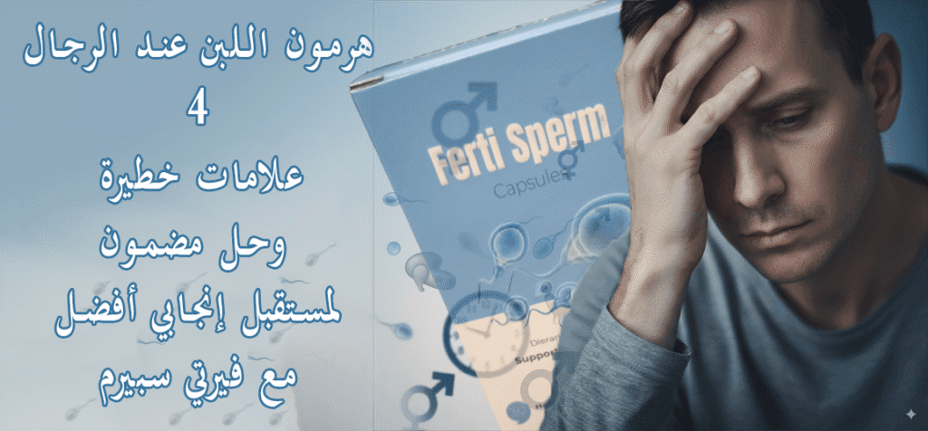 هرمون اللبن عند الرجال 4 علامات خطيرة وحل مضمون لمستقبل إنجابي أفضل!
