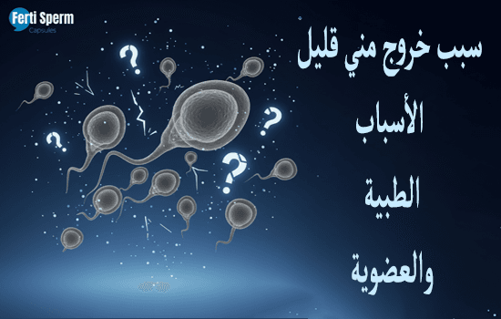 سبب خروج مني قليل الأسباب الطبية والعضوية
