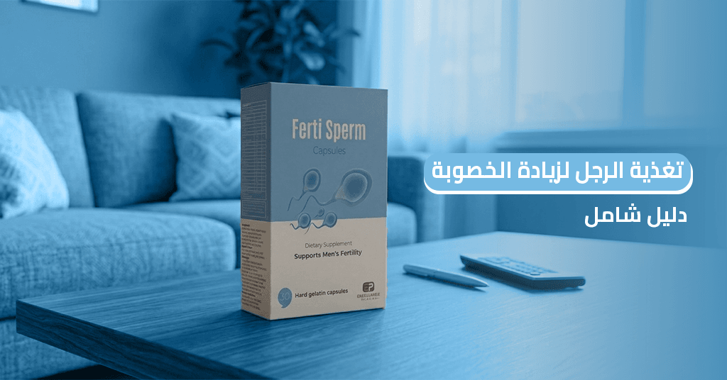 تغذية الرجل لزيادة الخصوبة دليل شامل تغذية الرجل للخصوبة : فيرتي سبيرم يضاعف نتائجك في 3 أشهر