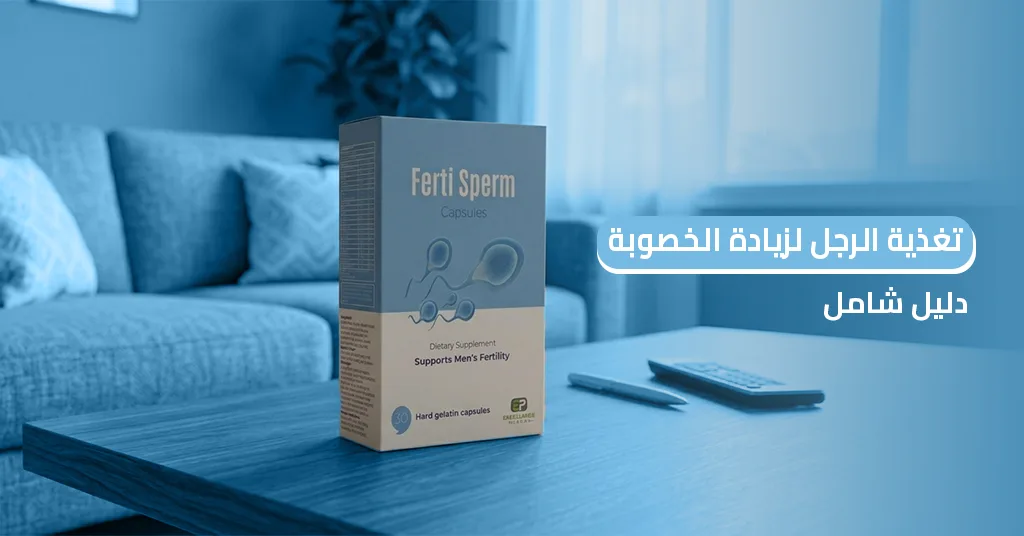 تغذية الرجل للخصوبة : فيرتي سبيرم يضاعف نتائجك في 3 أشهر