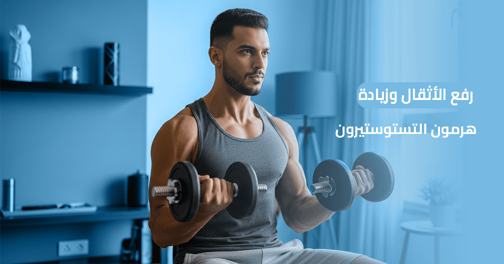 رفع الأثقال وزيادة هرمون التستوستيرون"